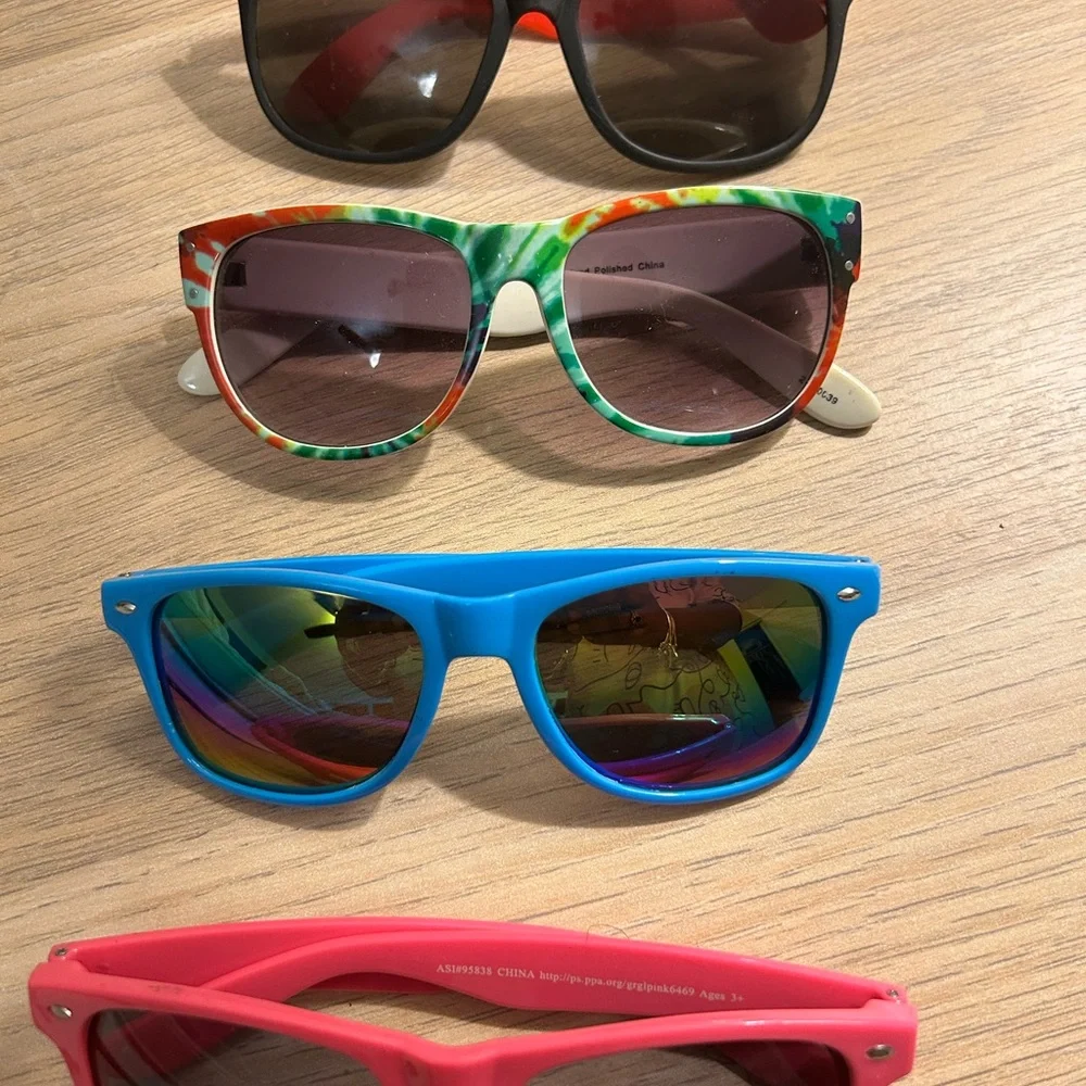 Colorful Sunglasses Set